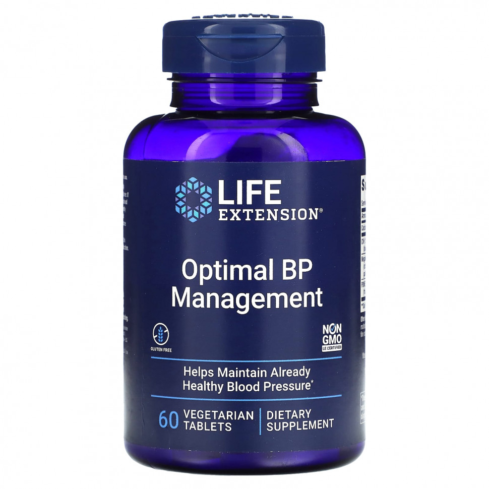 Life Extension, Optimal BP Management, 60      , -, 