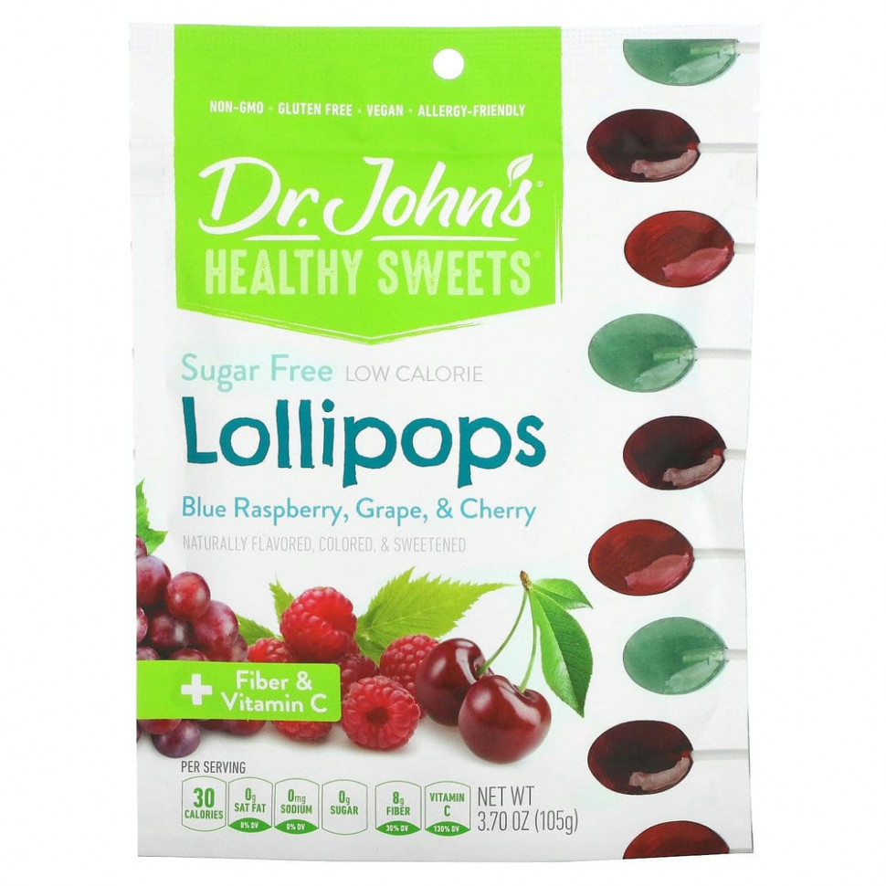 Dr. John's Healthy Sweets,   , +    C,  ,   ,  , 105  (3,7 )    , -, 