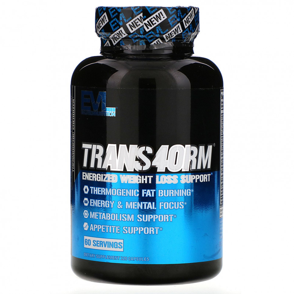 EVLution Nutrition, Trans4orm,     , 120     , -, 