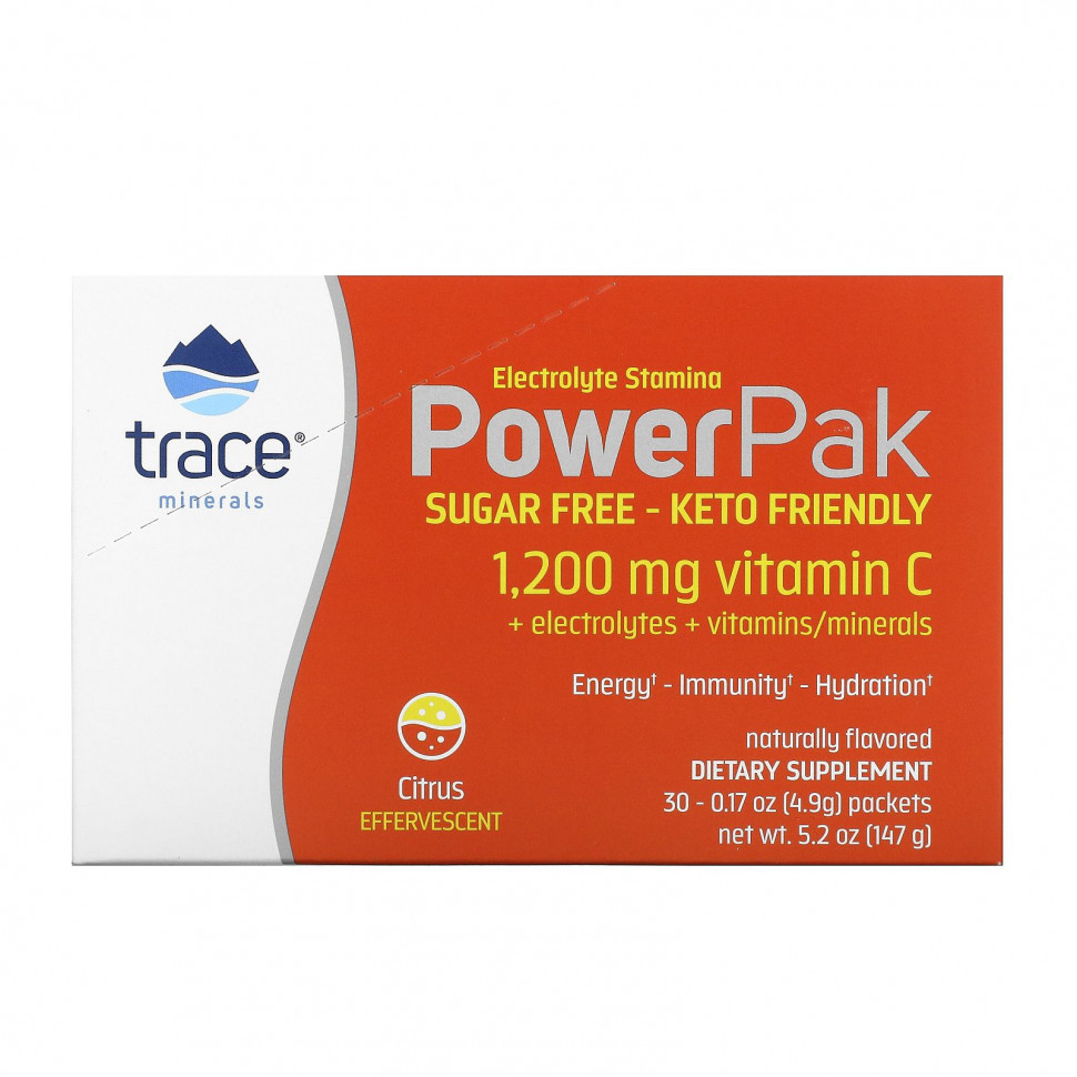 Trace Minerals , Electrolyte Stamina PowerPak,  , , 30   4,9  (0,17 )    , -, 