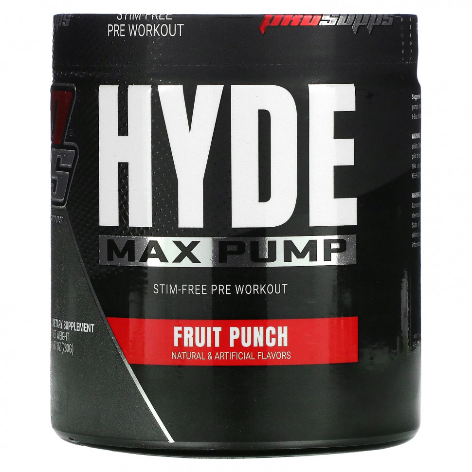 ProSupps, Hyde Max Pump,    ,  , 280  (9,87 )  Iherb ()