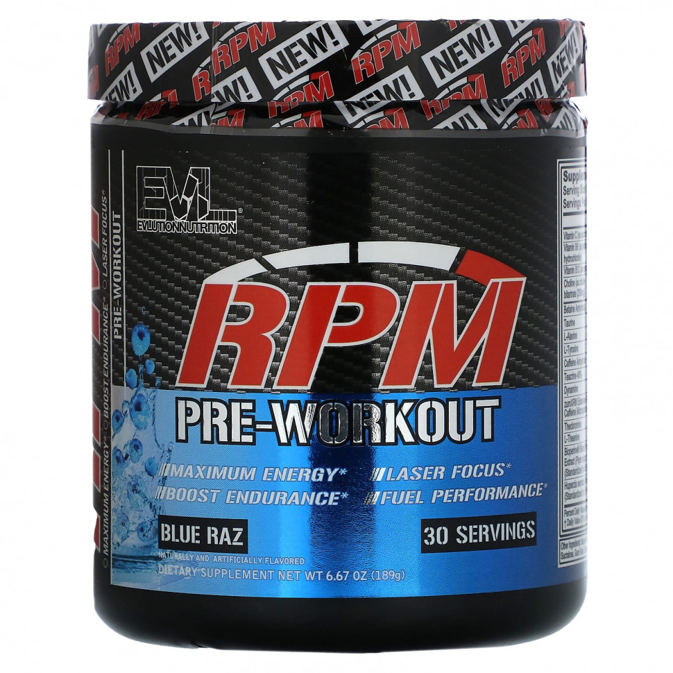 EVLution Nutrition, RPM,  ,  , 189  (6,67 )    , -, 