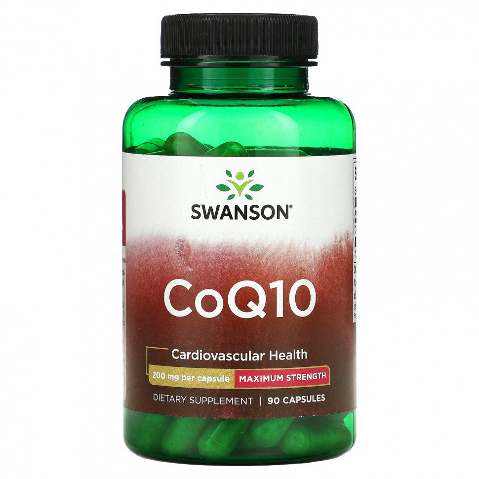 Swanson, CoQ10, 200 , 90     , -, 