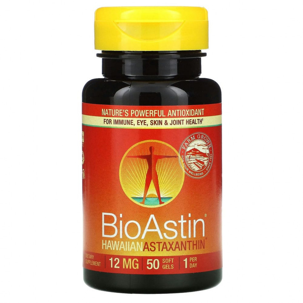 Nutrex Hawaii, BioAstin,  , 12 , 50      , -, 