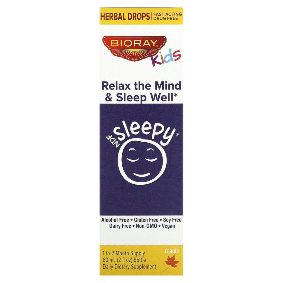 Bioray, NDF Sleepy  , Relax The Mind Sleep Well (   ),    , 60  (2  )    , -, 