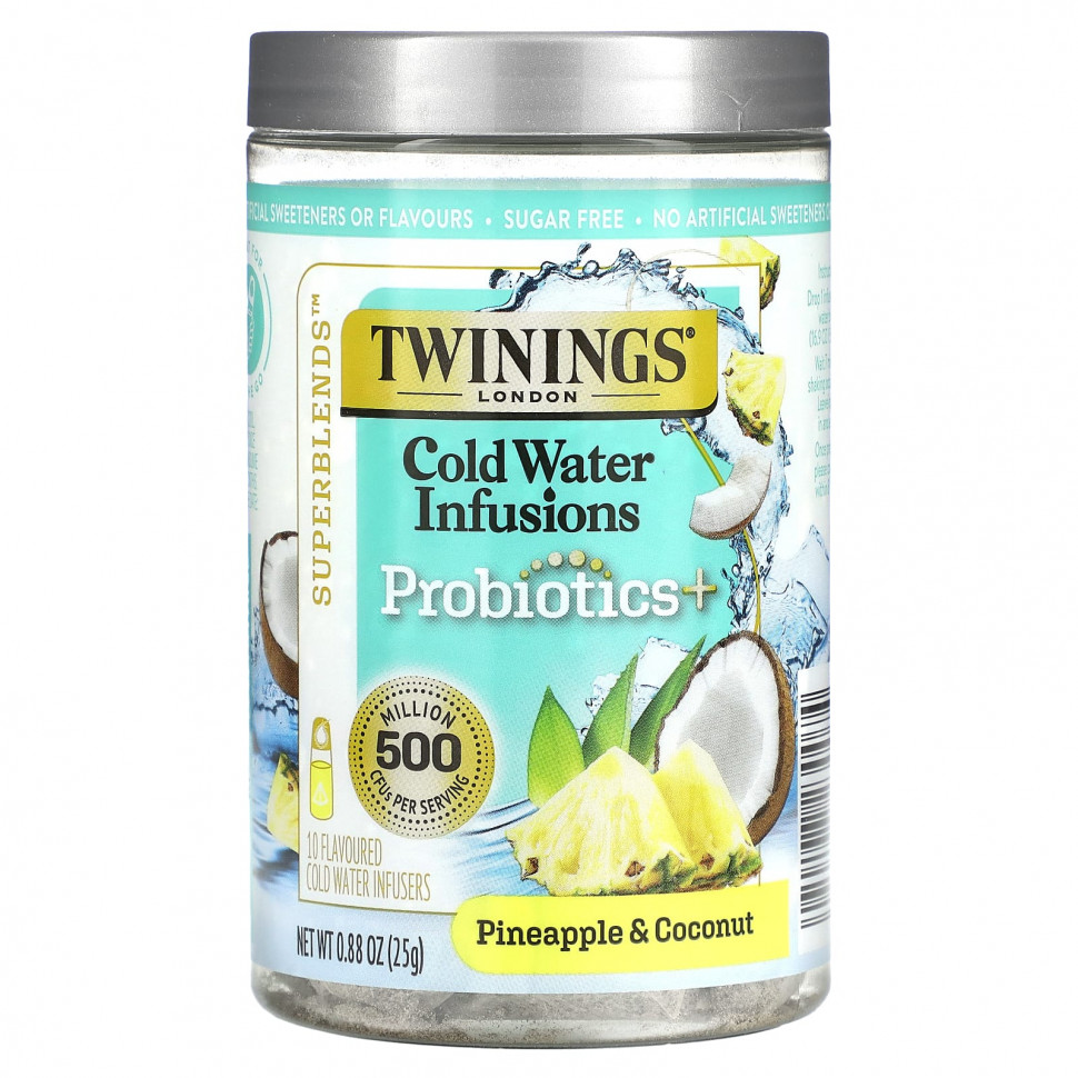 ���������� Twinings, Superblends, ������ �� �������� ����, ����������, ������ � �����, ��� �������, 10 ��. ��� ����������� � �������� ����, 25 � (0,88 �����)  Iherb (������)