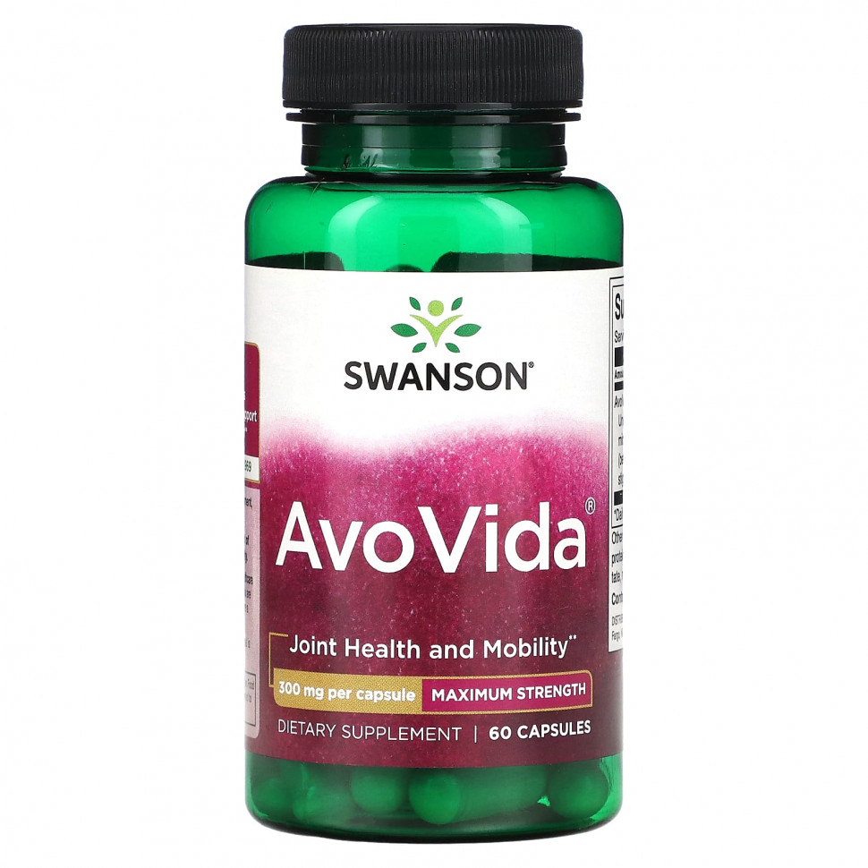 ���������� Swanson, AvoVida, ������������ �������������, 300 ��, 60 ������  Iherb (������)