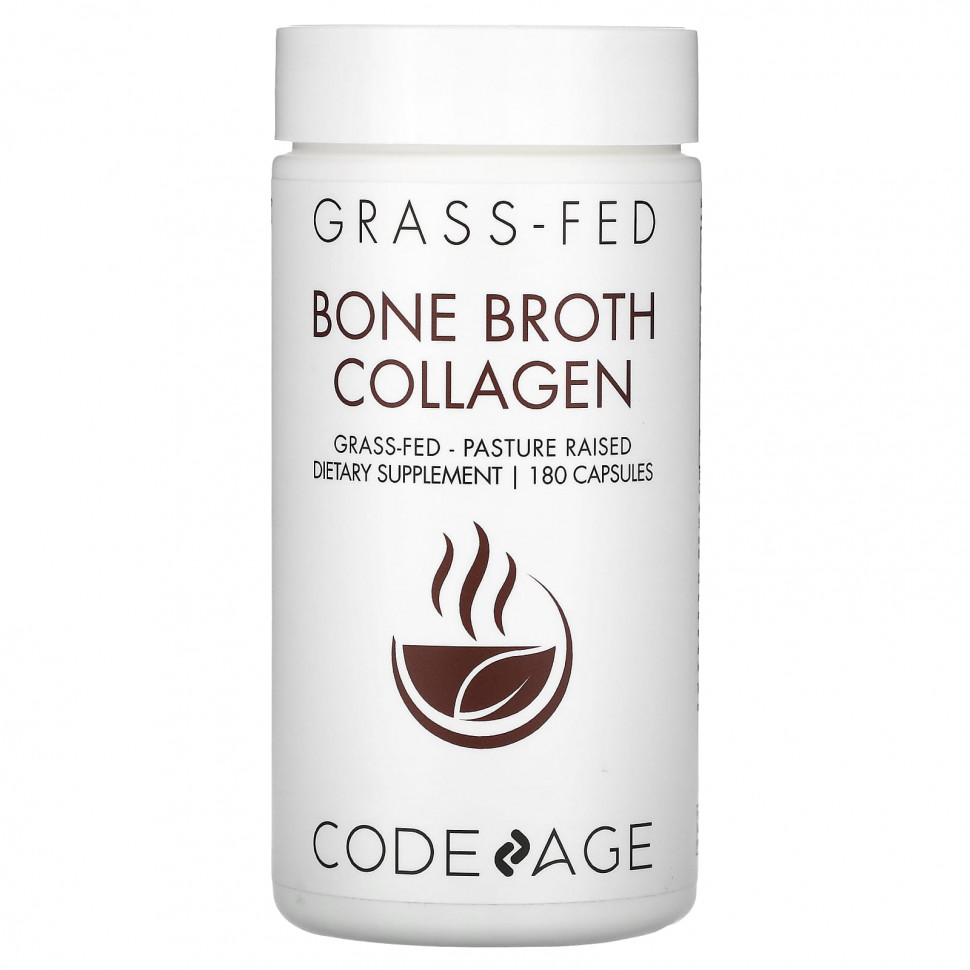 Codeage, Bone Broth Collagen, 180     , -, 