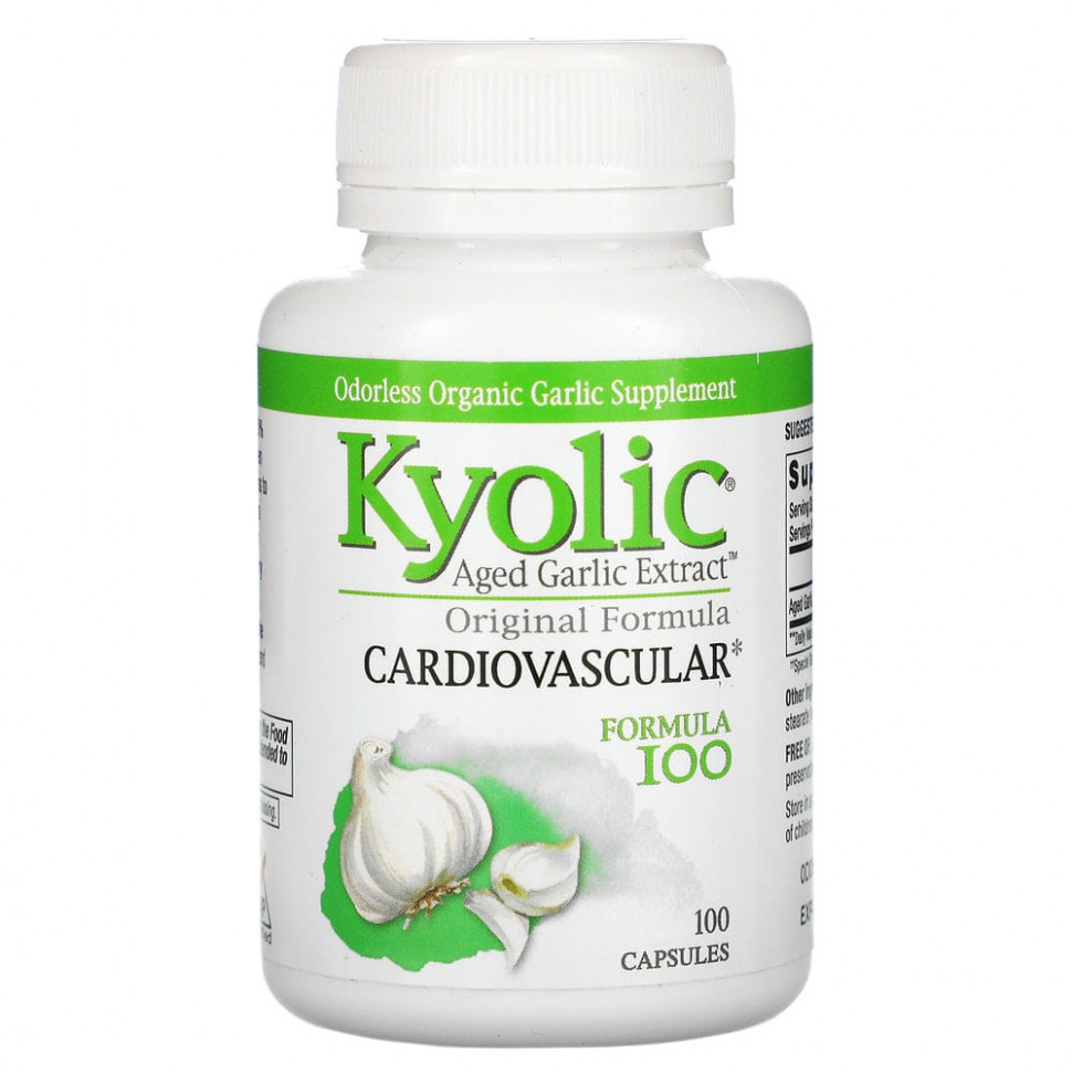  Kyolic, Aged Garlic Extract,   ,  - ,  , 100   Iherb ()