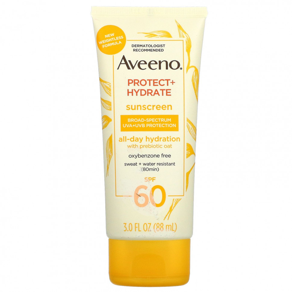 Aveeno, Protect + Hydrate,  , SPF 60, 3   (88 )    , -, 