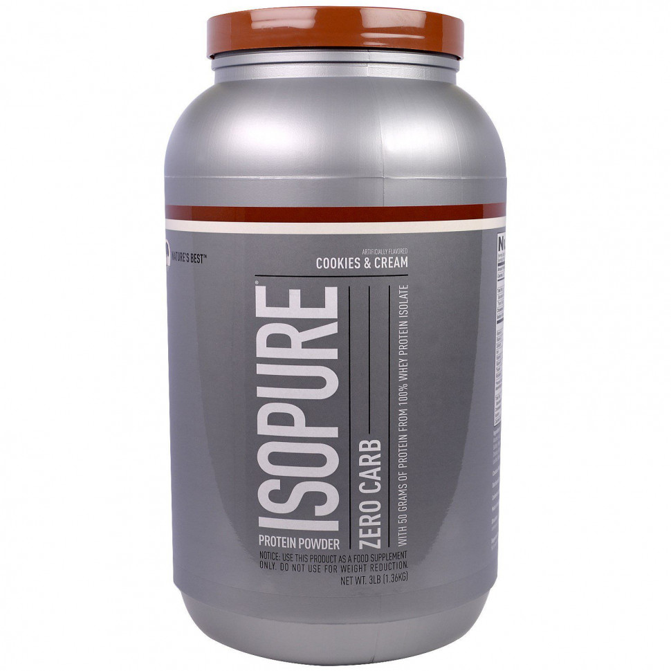 Isopure, Zero Carb,       , 1,36  (3 )    , -, 