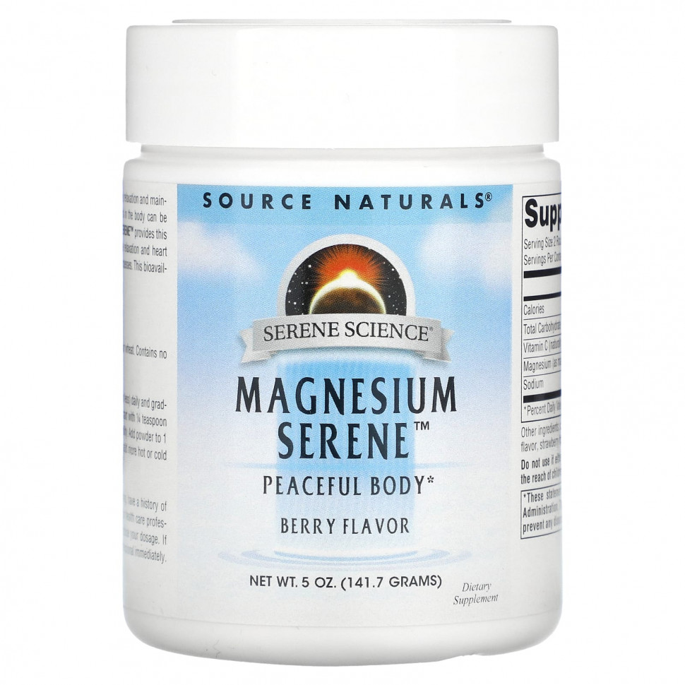 Source Naturals, Magnesium Serene,  , 141,7     , -, 