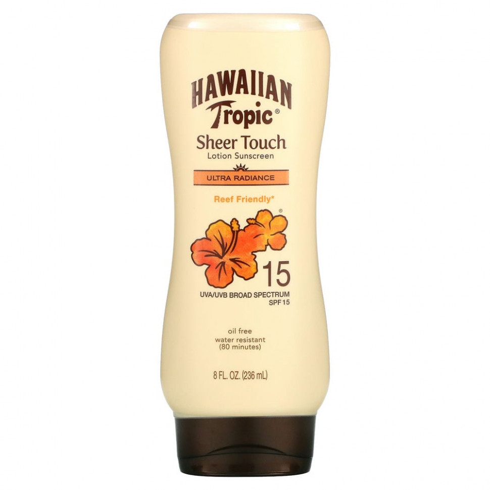 Hawaiian Tropic, Sheer Touch, Ultra Radiance,    SPF 15, 236     , -, 