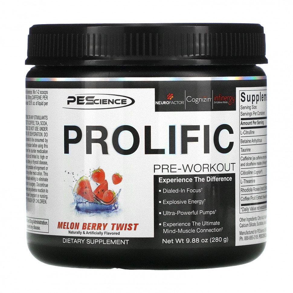 PEScience, Prolific,  ,     , 280  (9,88 )    , -, 