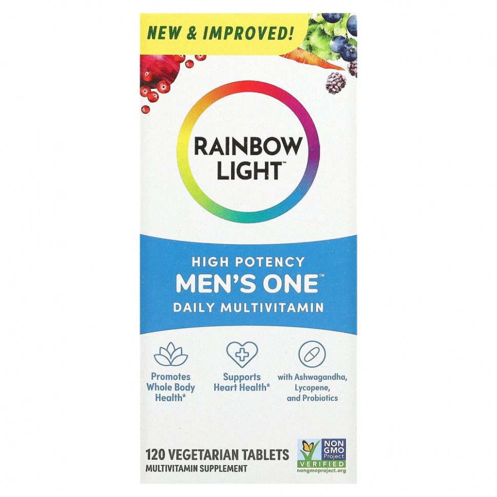 Rainbow Light, Men's One, , 120     , -, 