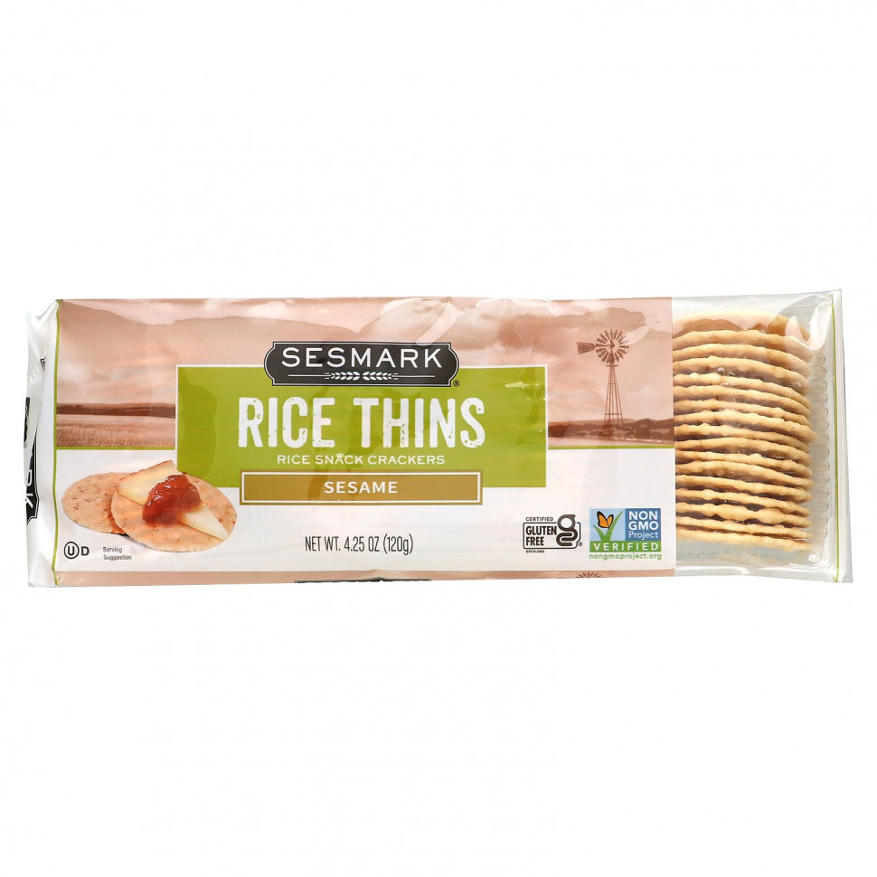 Sesmark, Rice Thins,  , , 120  (4,25 )    , -, 