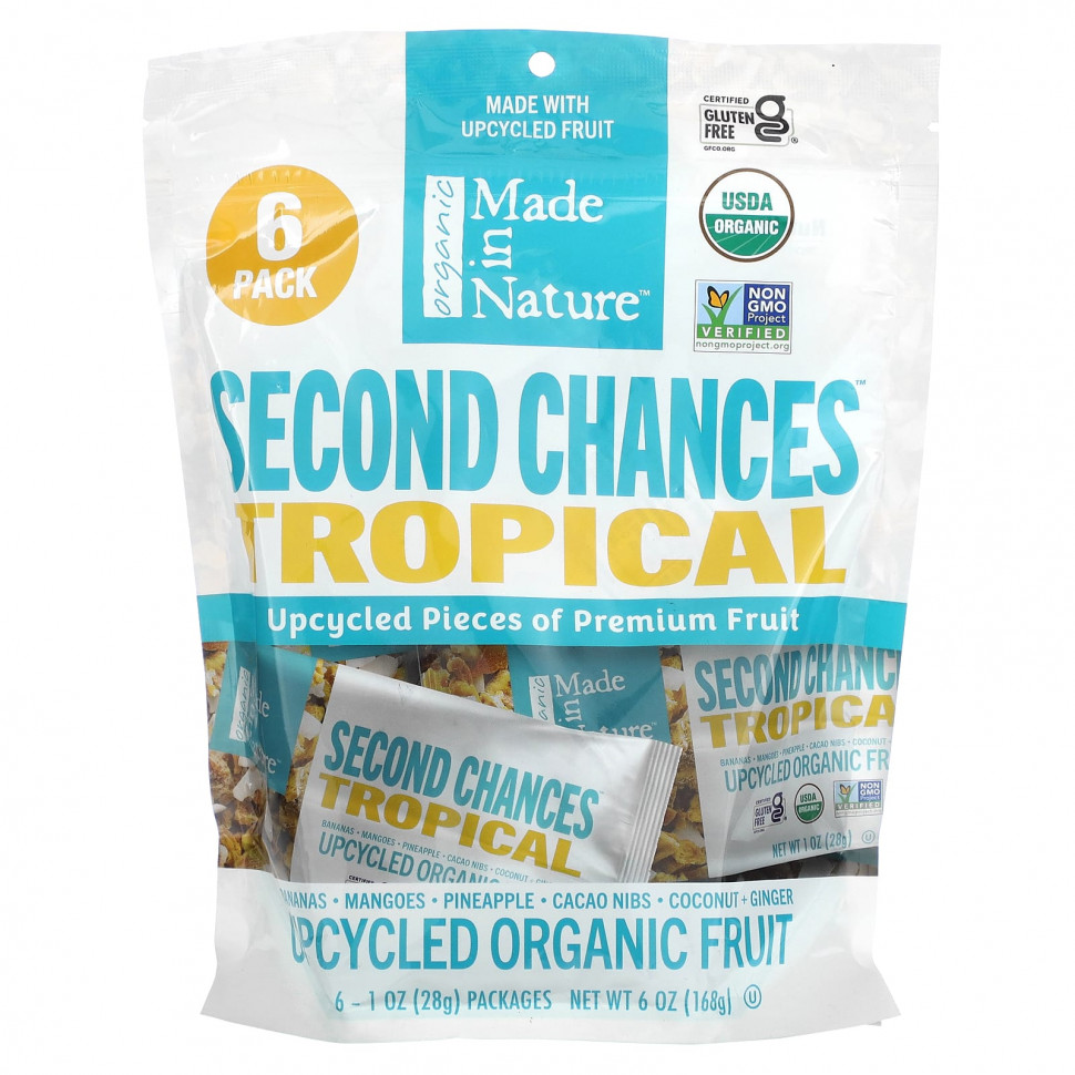 ���������� Made in Nature, Second Chances Tropical, �������������� ������������ ������, 6 ��������� �� 28 � (1 �����)  Iherb (������)