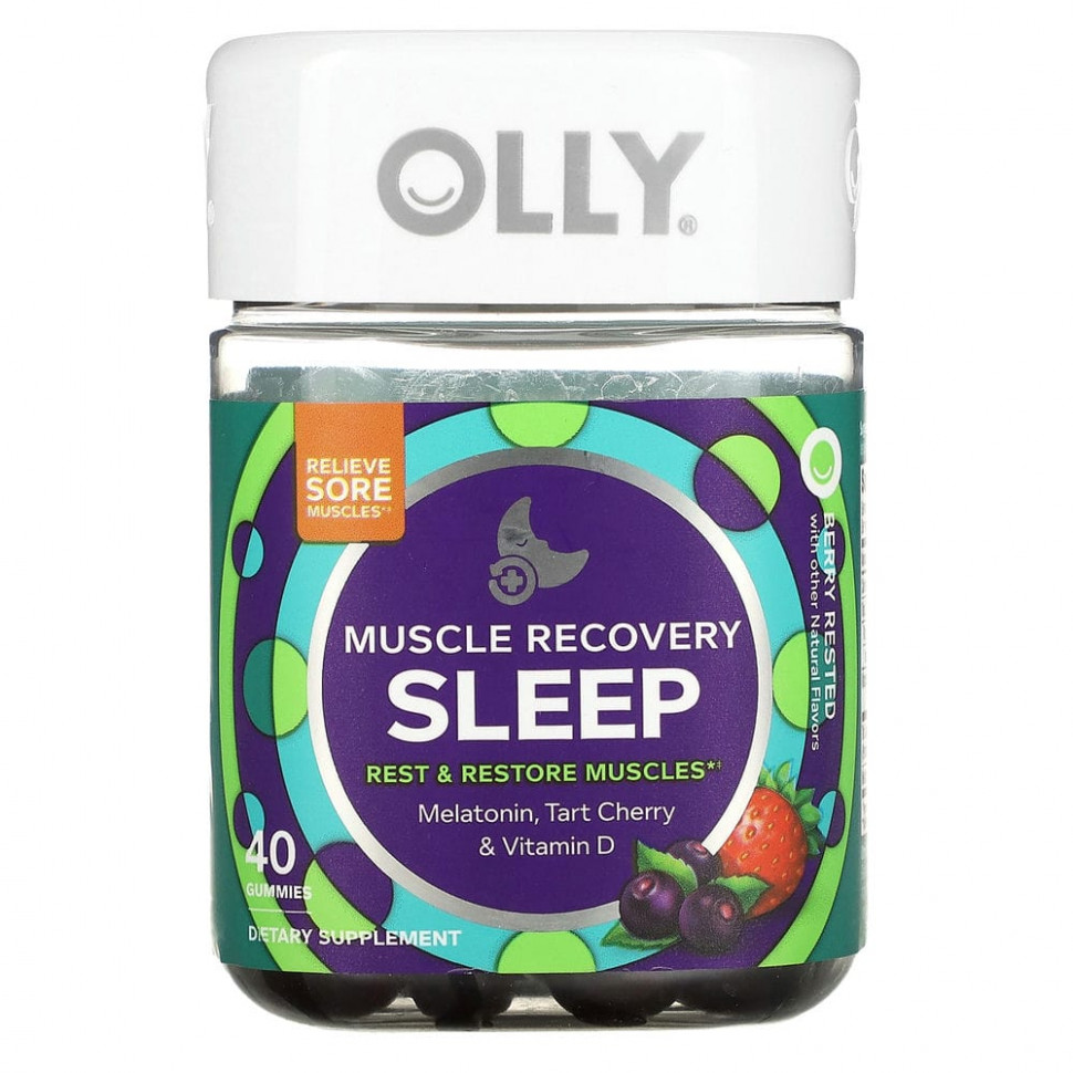 OLLY, Muscle Recovery Sleep,   , 40      , -, 