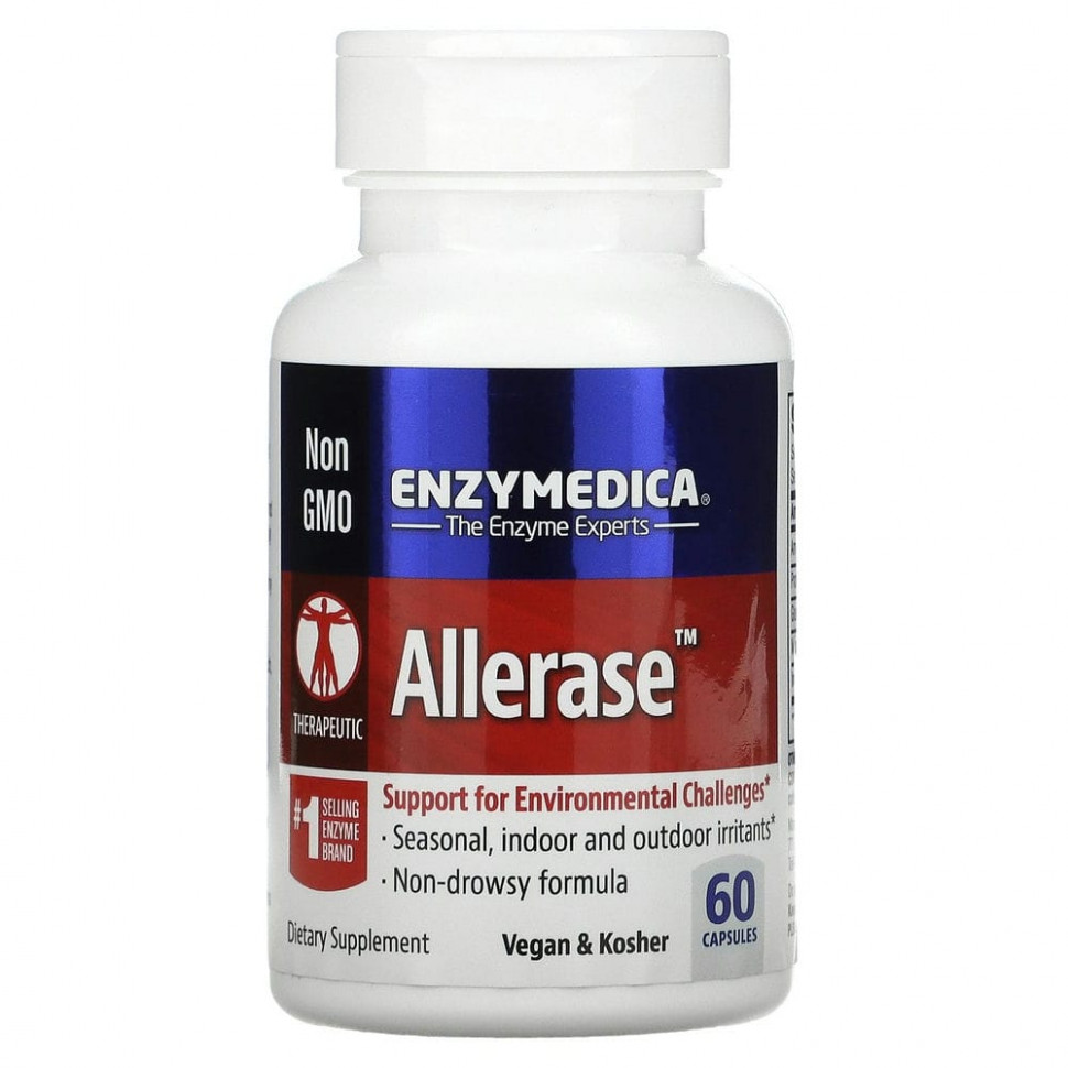 Enzymedica, Allerase, 60     , -, 