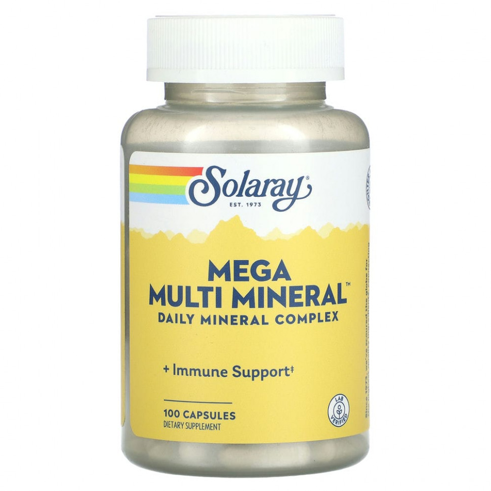 Solaray, Mega Multi Mineral, 100     , -, 