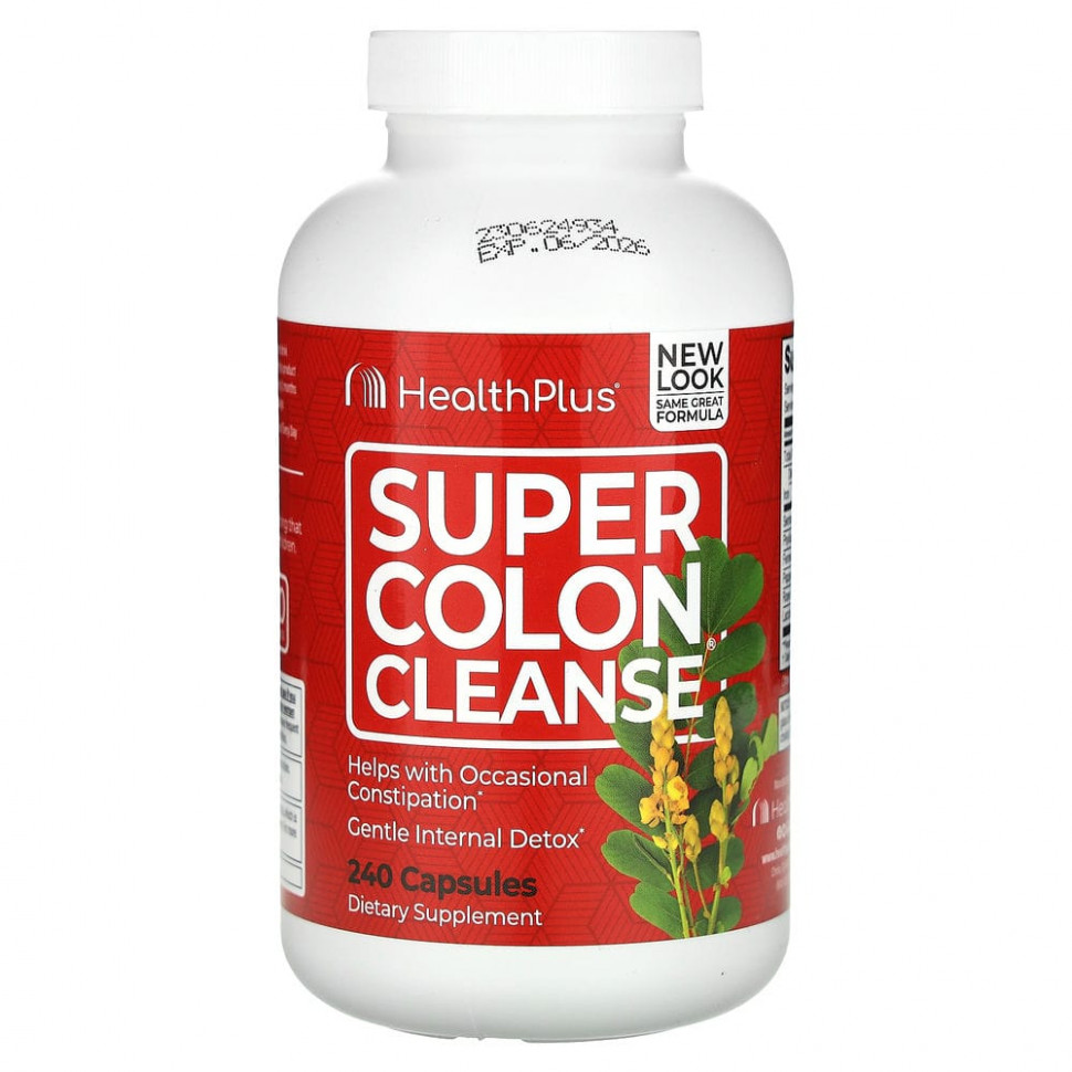 Health Plus, Super Colon Cleanse,      , 240     , -, 