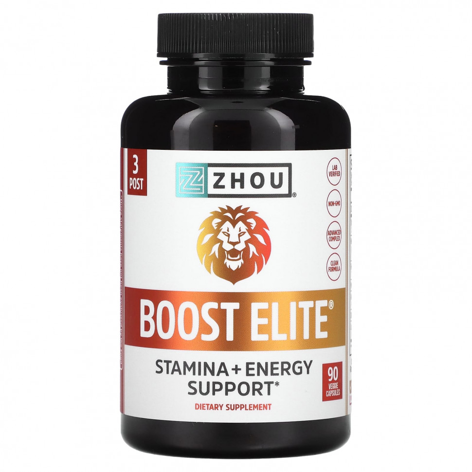 Zhou Nutrition, Boost Elite`` 90      , -, 