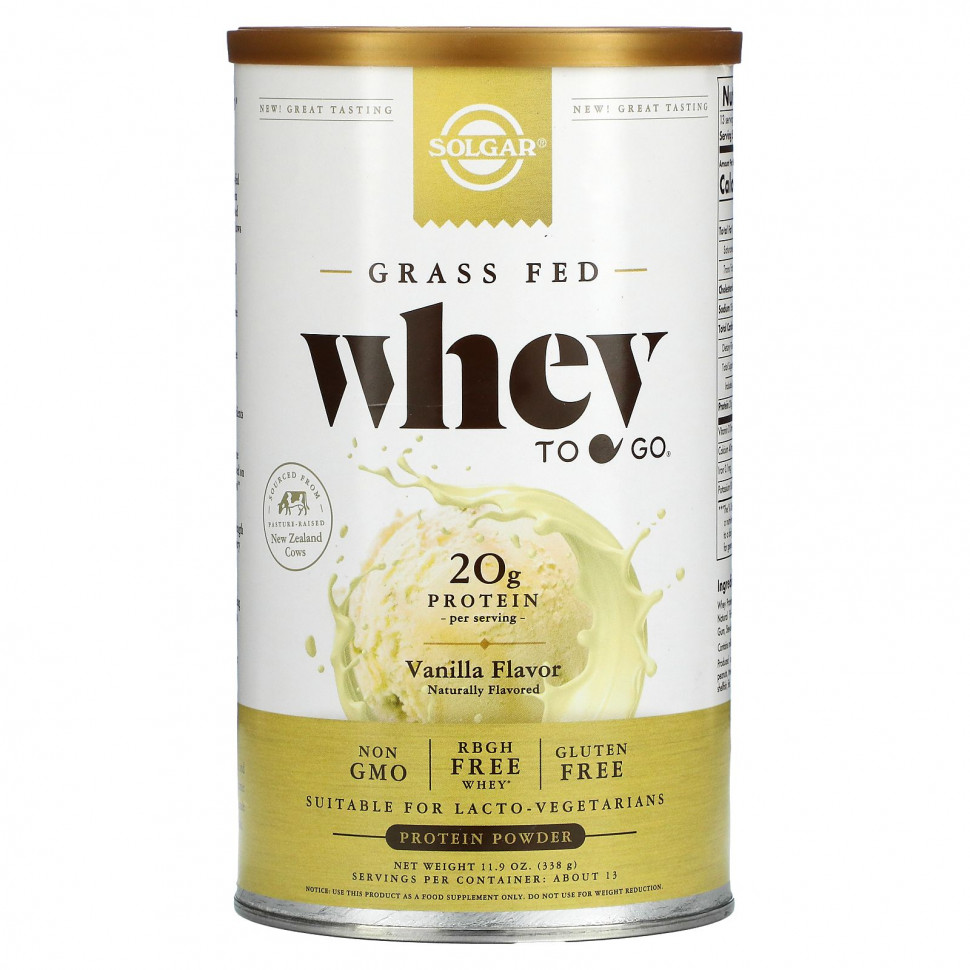 Solgar, Whey To Go,  ,    ,   , 338  (11,9 )    , -, 