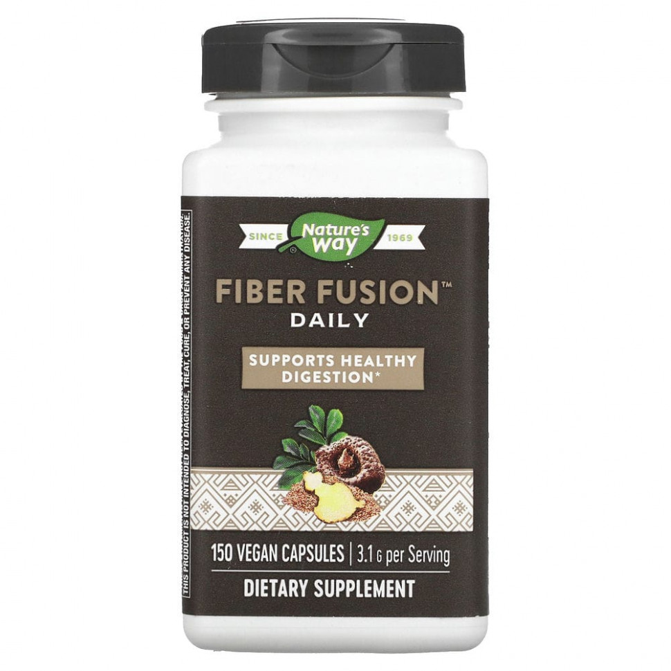 Nature's Way, Fiber Fusion Daily, 3,1 , 150      , -, 