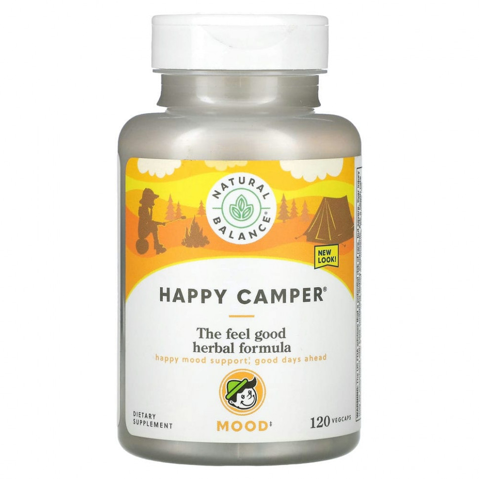  Natural Balance, Happy Camper, 120    Iherb ()