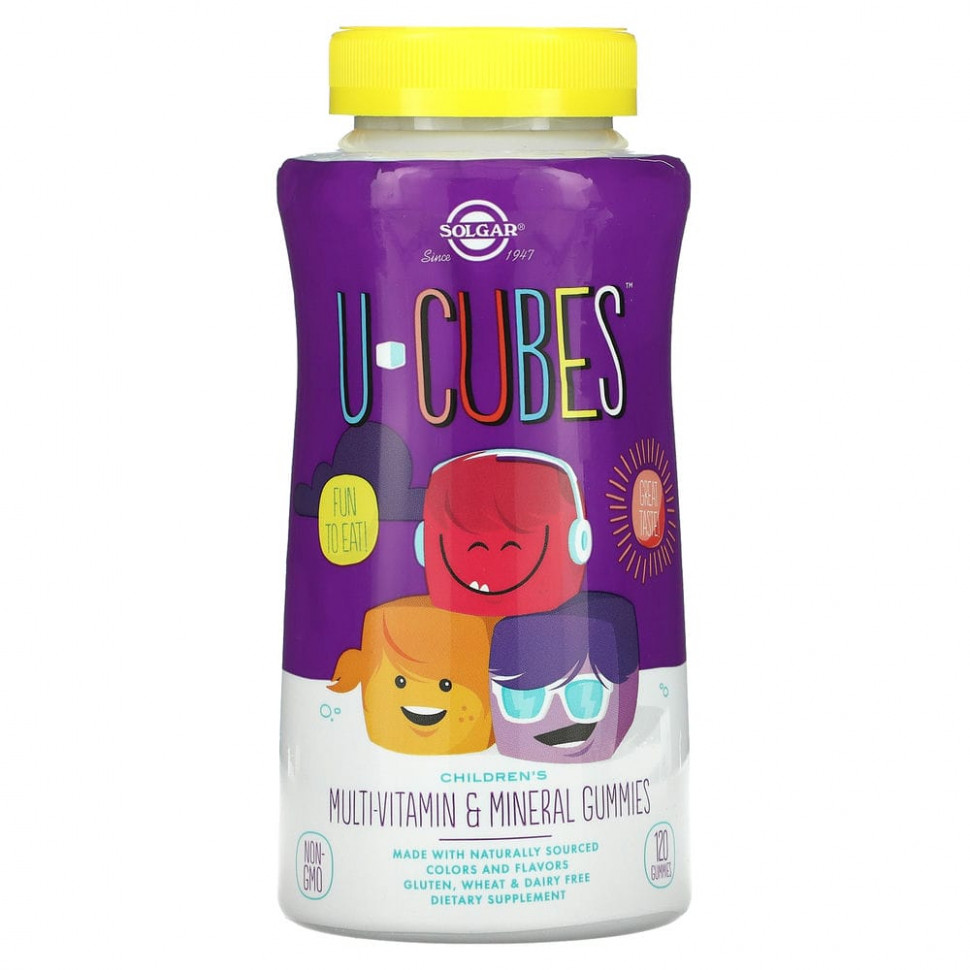 Solgar, U-Cubes,        ,   , 120 .    , -, 