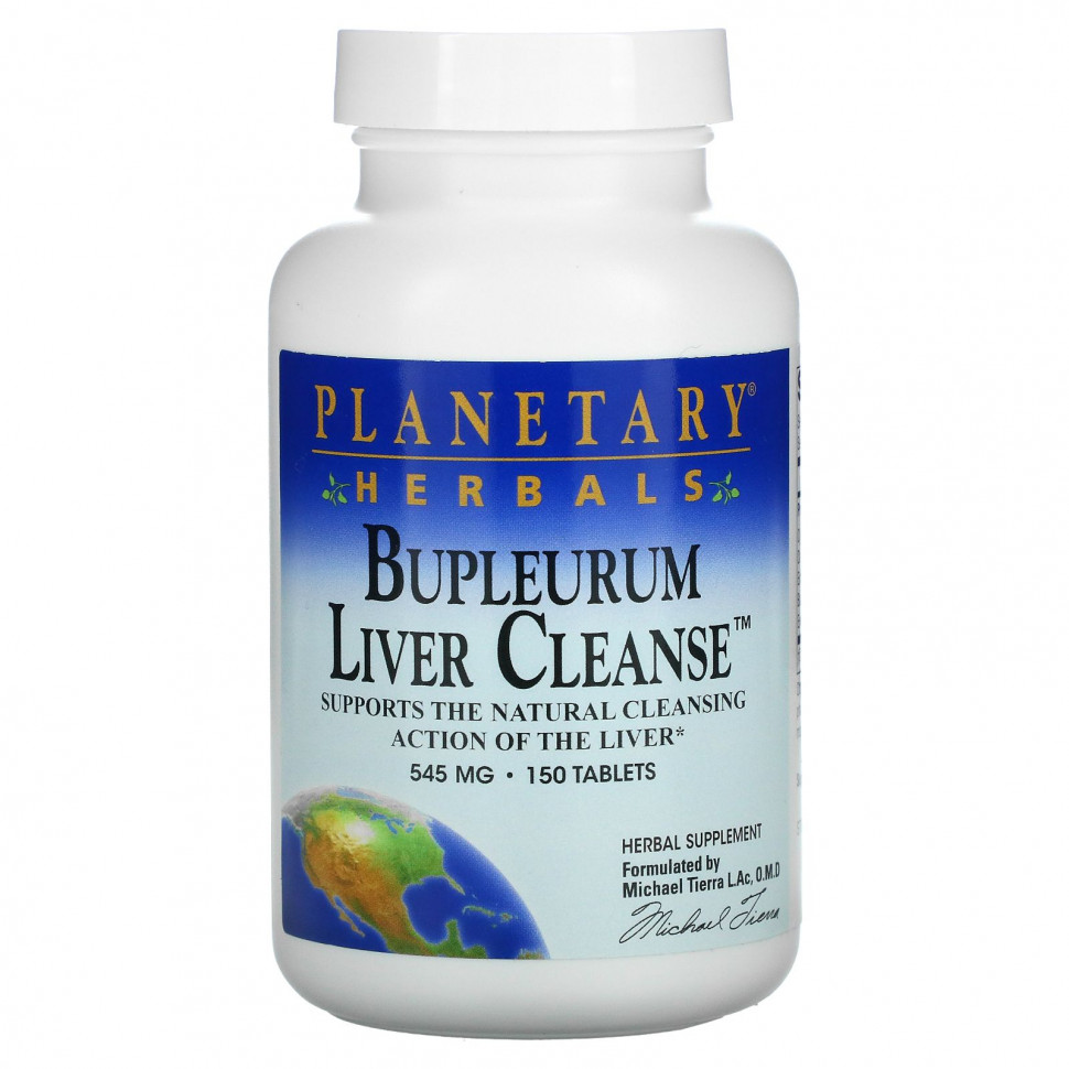 Planetary Herbals, Bupleurum Liver Cleanse, 545 , 150     , -, 