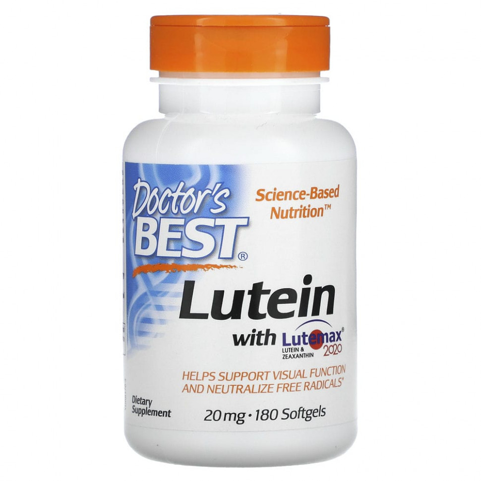 Doctor's Best,   Lutemax 2020, 20 , 180     , -, 