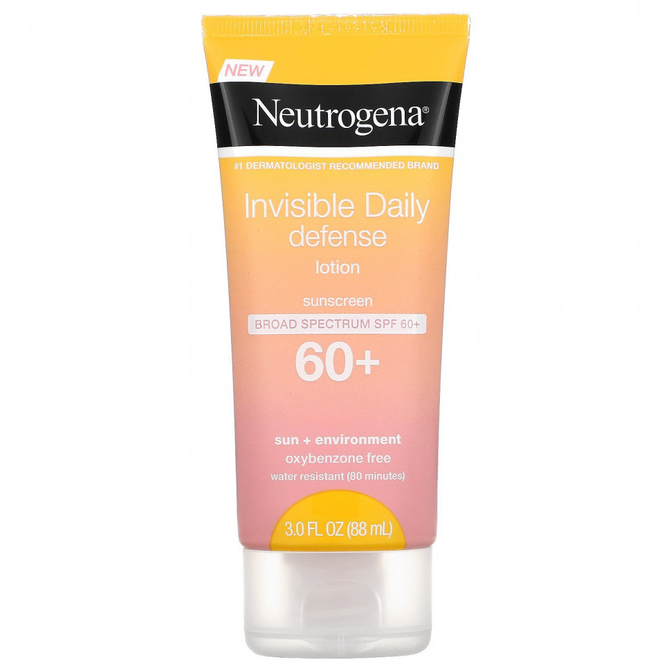 Neutrogena, Invisible Daily Defense,  , SPF 60+, 88  (3 . )    , -, 