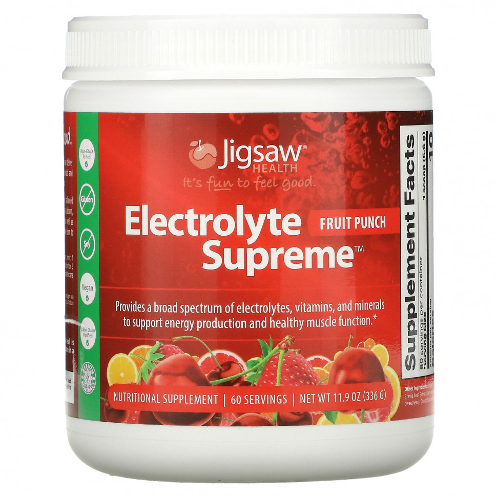 Jigsaw Health, Electrolyte Supreme,  , 336  (11,9 )    , -, 