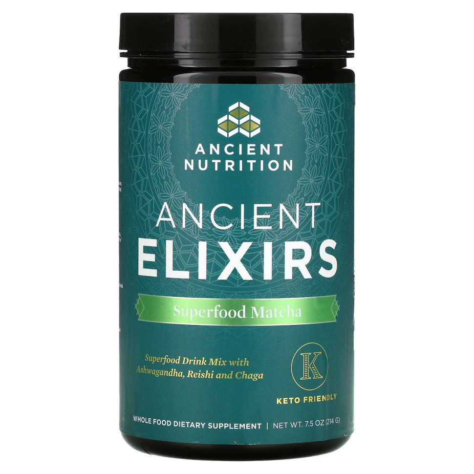 Dr. Axe / Ancient Nutrition, Ancient Elixirs,   , 214  (7,5 )    , -, 