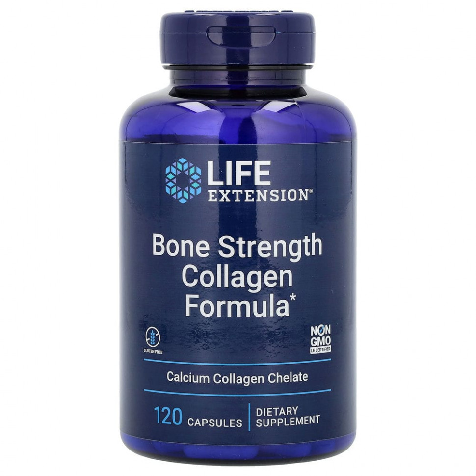 Life Extension, Bone Strength,      , 120     , -, 