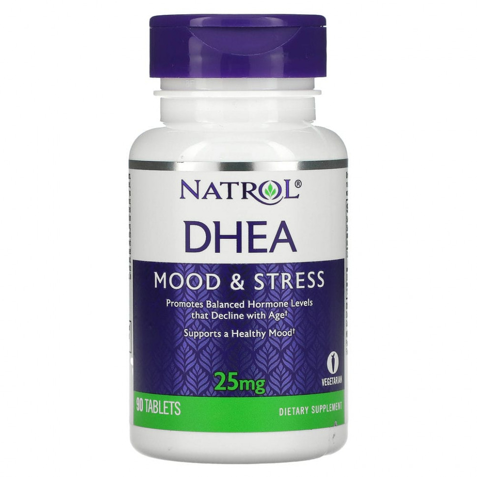 Natrol, DHEA, 25 , 90     , -, 