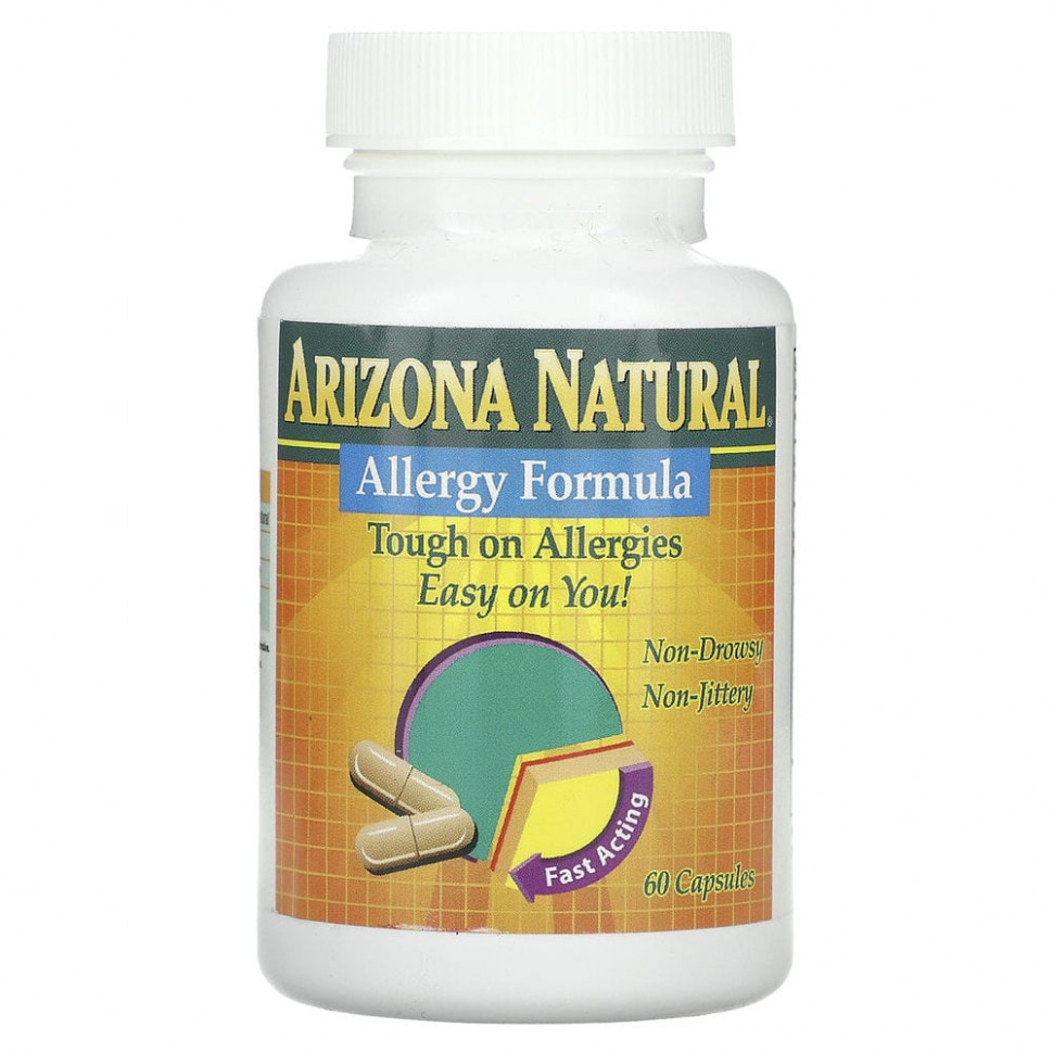 Arizona Natural, Allergy Formula, 60     , -, 