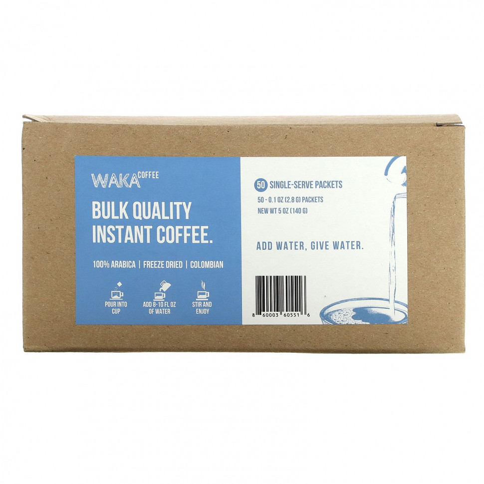 Waka Coffee,    100% ,  , 50    2,8  (0,1 )    , -, 