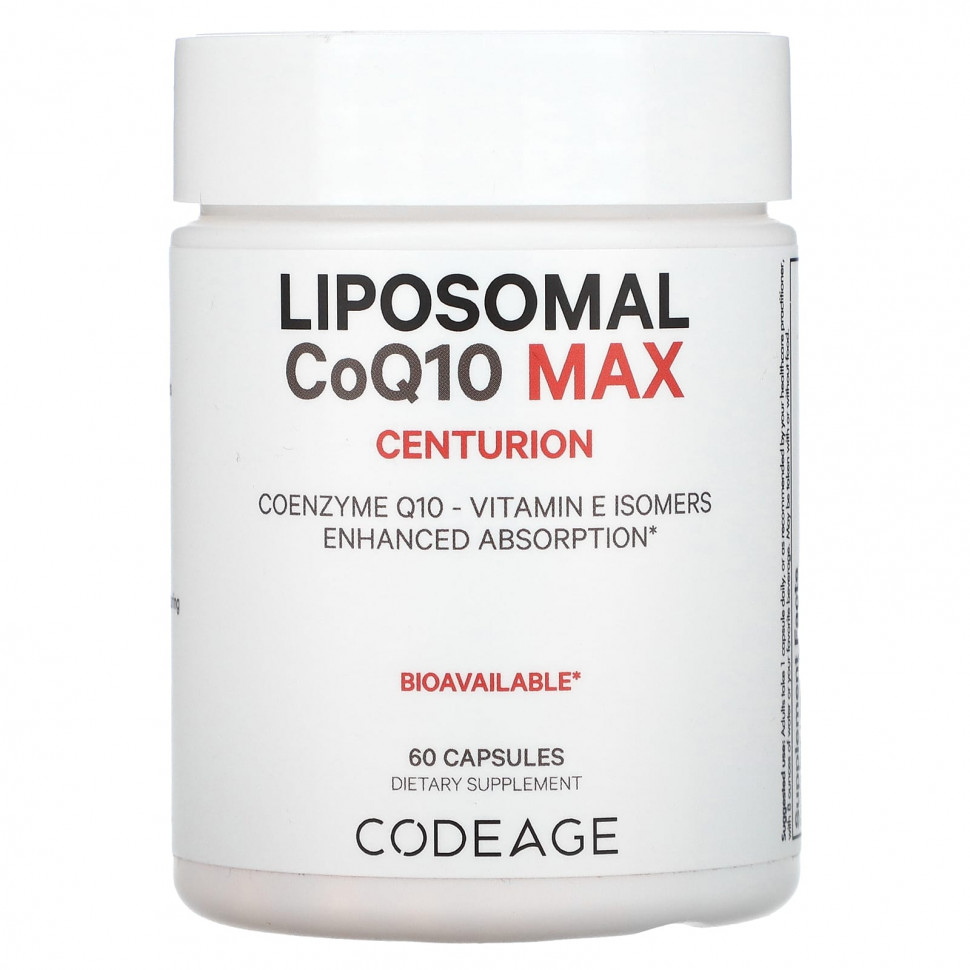 Codeage, Liposomal CoQ10 Max, , 60     , -, 