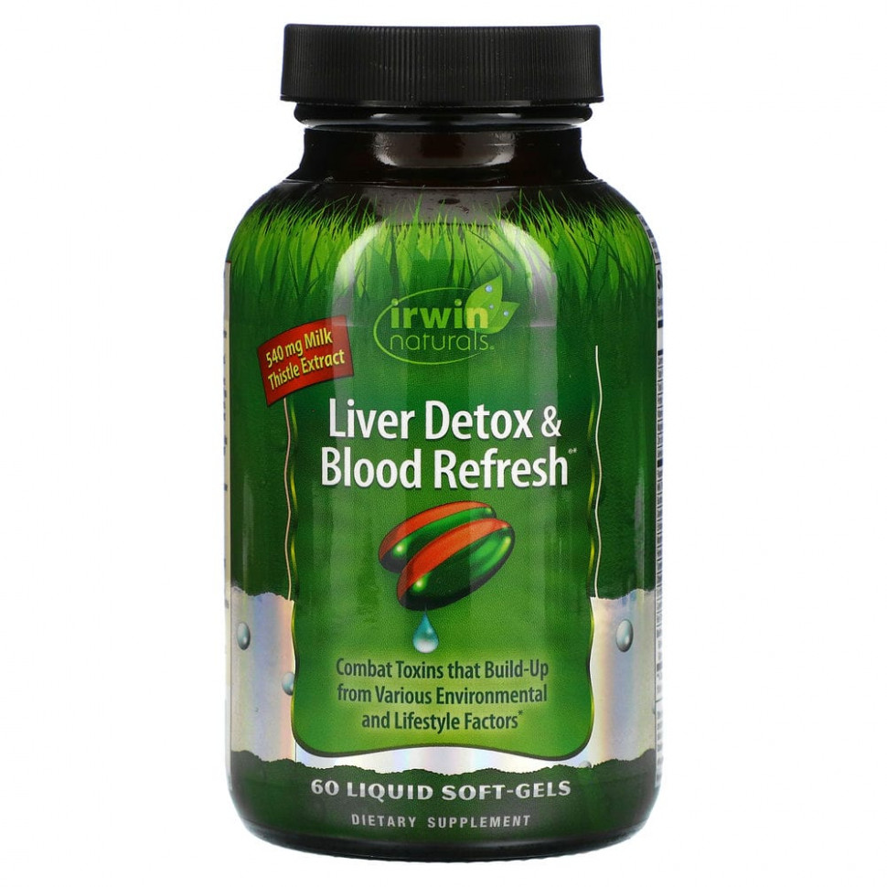 Irwin Naturals, Liver Detox & Blood Refresh,      , 60       , -, 