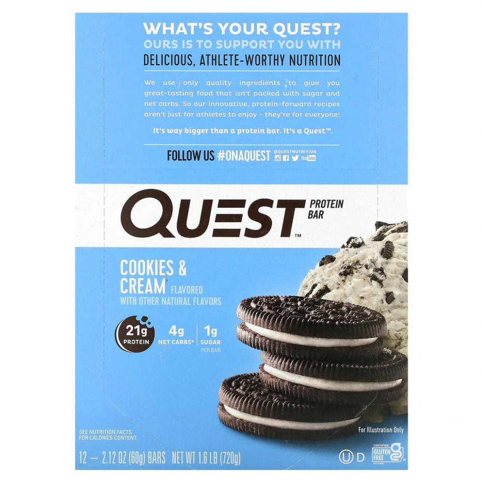 Quest Nutrition,  ,   , 12 , 2,12  (60 )     , -, 