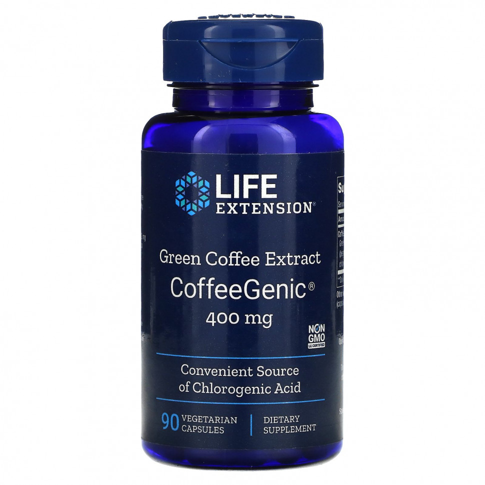 Life Extension, CoffeeGenic,    90      , -, 