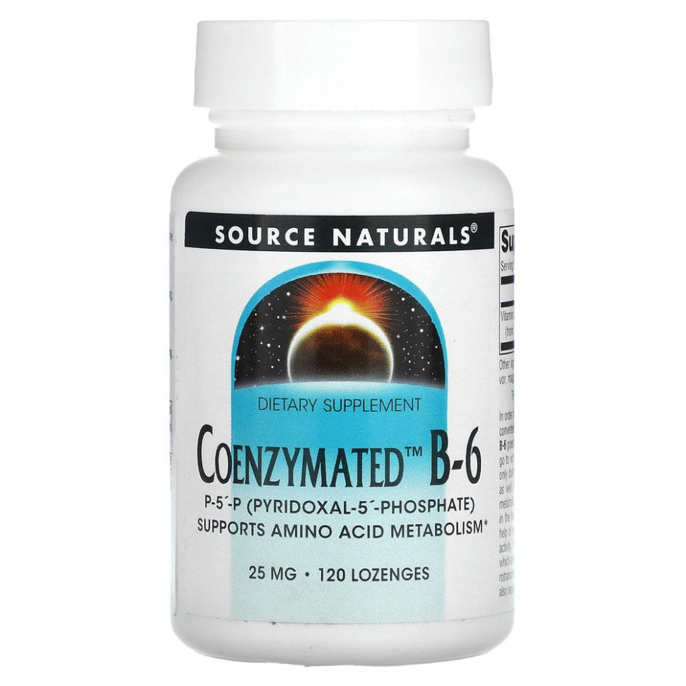 Source Naturals,   B-6, 25 , 120       , -, 