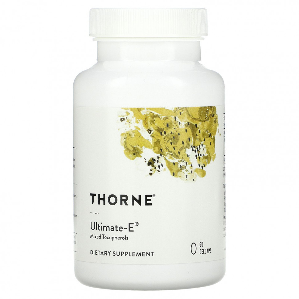 Thorne Research, Ultimate-E, 60      , -, 