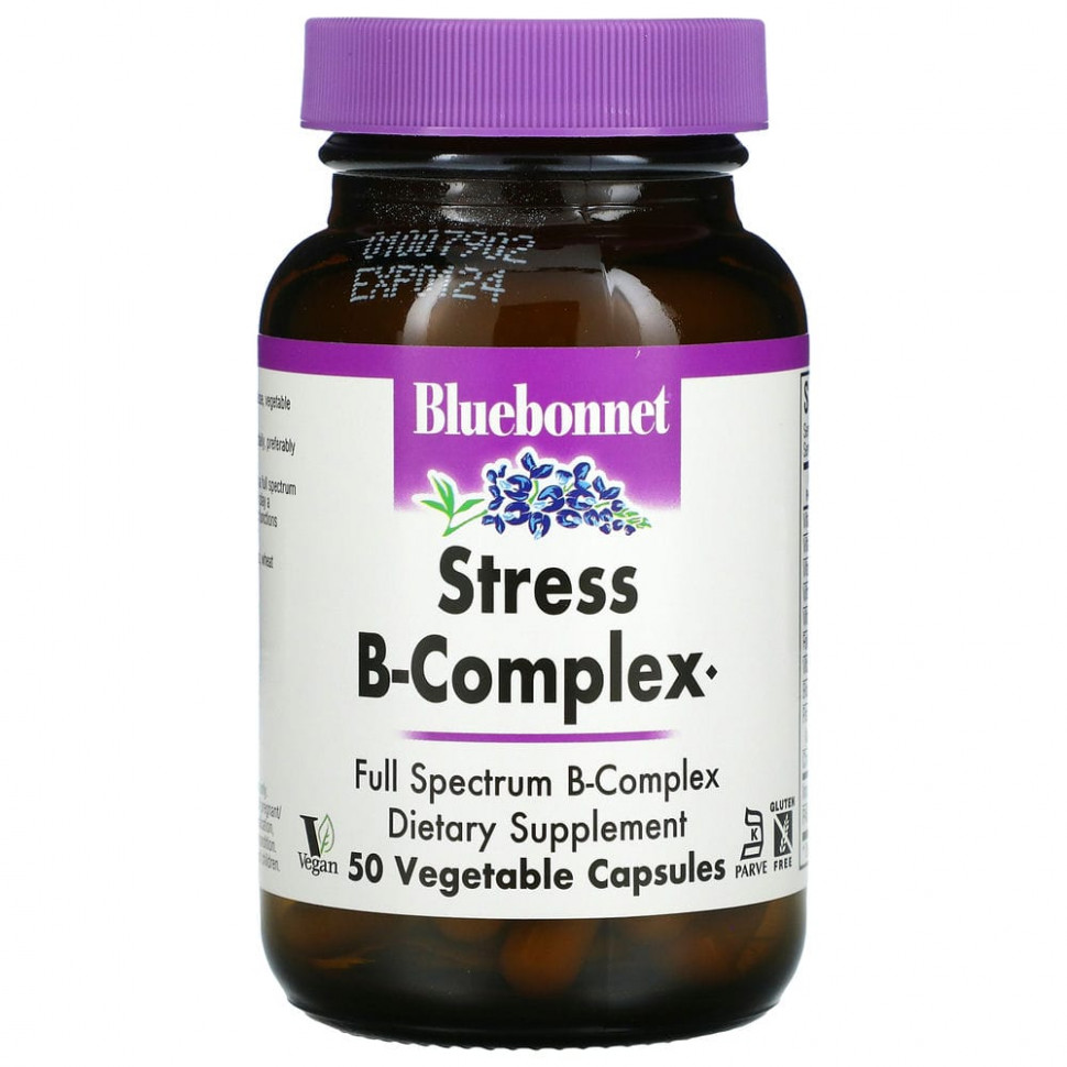 Bluebonnet Nutrition, Stress B-, 50      , -, 