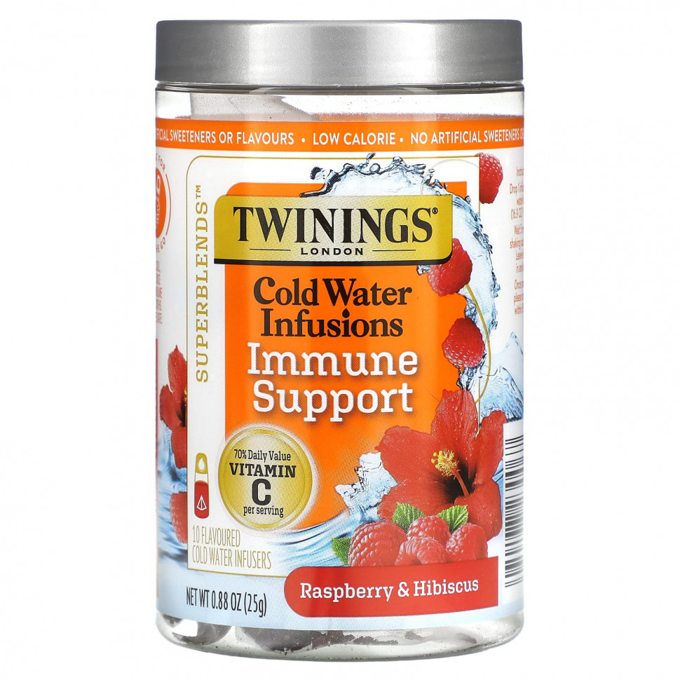 ���������� Twinings, Superblends, ������ �� �������� ����, ��������� ����������, ������ � ��������, ��� �������, 10 ������� �� ������ �������� ����, 25 � (0,88 �����)  Iherb (������)