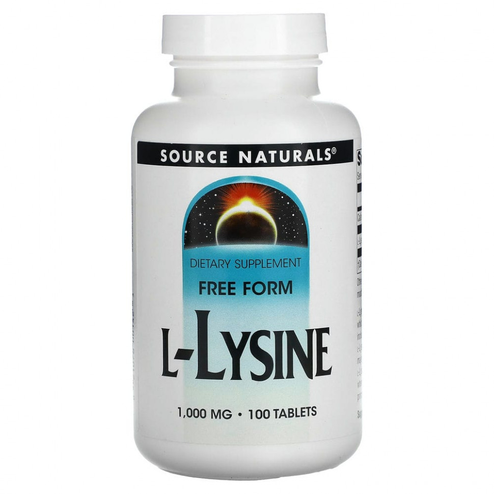 Source Naturals, L-, 1000 , 100     , -, 