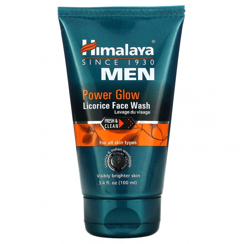 ���������� Himalaya, ��� ������, Power Glow, ���� ��� �������� � �����������, 100 �� (3,4 ����. �����)  Iherb (������)