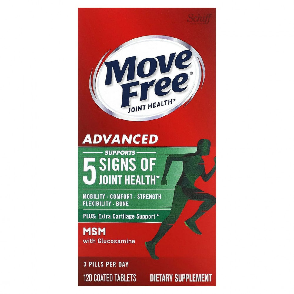 Schiff, Move Free, Advanced,      ,   , 120 ,      , -, 